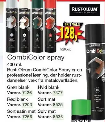Harald Nyborg Combicolor spray tilbud