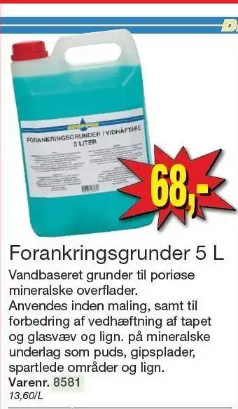 Harald Nyborg Forankringsgrunder 5 l tilbud
