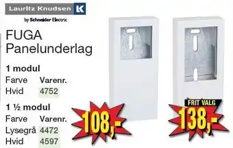 Harald Nyborg Fuga panelunderlag tilbud