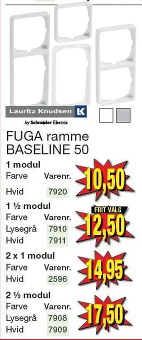 Harald Nyborg Fuga ramme baseline 50 tilbud