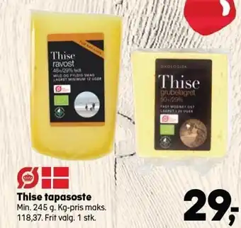 SuperBrugsen Thise tapasoste tilbud
