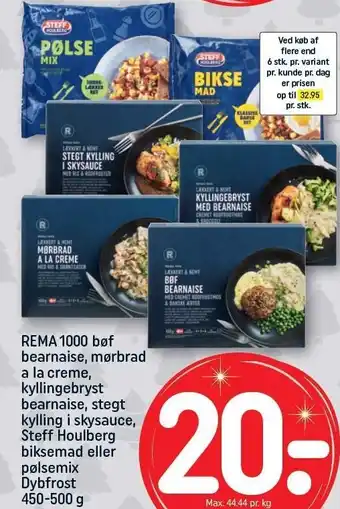 REMA 1000 Rema 1000 færdigretter tilbud
