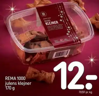 REMA 1000 Rema 1000 julens klejner tilbud