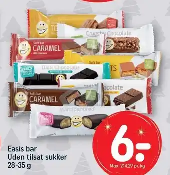 REMA 1000 Easis bar uden tilsat sukker tilbud