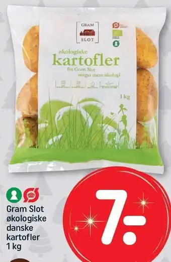 REMA 1000 Gram slot økologiske danske kartofler tilbud