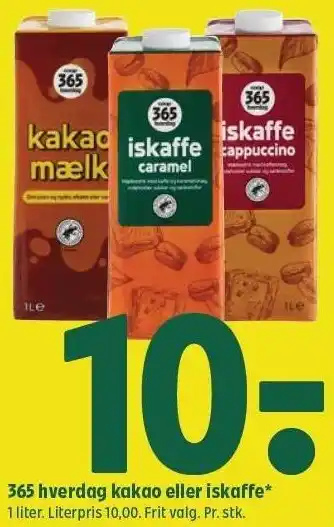 Coop 365 365 hverdag kakao eller iskaffe tilbud