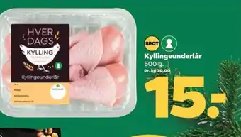 Netto Kyllingeunderlår tilbud