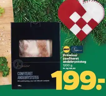 Netto Premieur confiteret andebryststeg tilbud