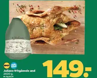 Netto Juliane fritgående and tilbud