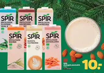 Netto SPIR økologisk plantedrik tilbud