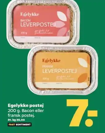 Netto Egelykke postej tilbud