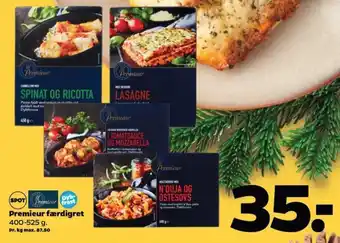 Netto Premieur færdigret 400-525 g. tilbud