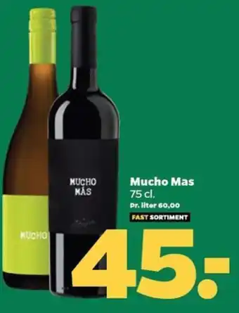Netto Mucho Mas 75 cl. tilbud