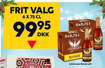 BorderShop Grimbergen blonde 6,5% tilbud