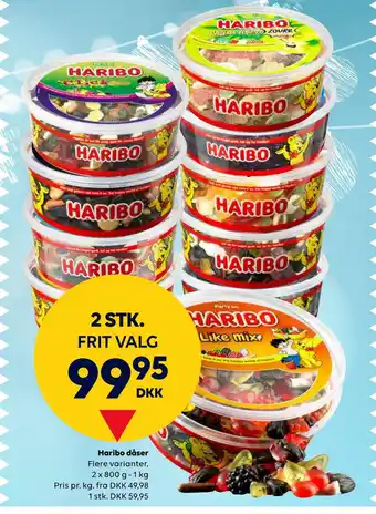 BorderShop Haribo dåser tilbud
