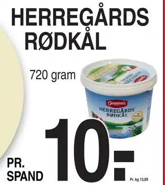 ABC Lavpris Herregårds rødkål tilbud