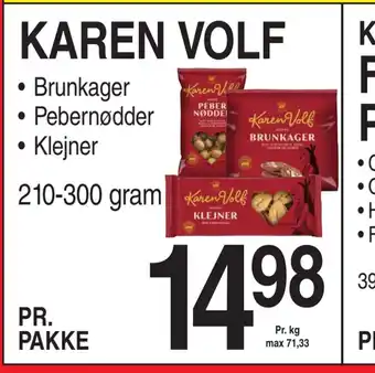 ABC Lavpris Karen volf tilbud