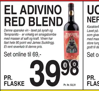 El adivino red blend