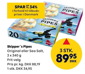 BorderShop Skipper's pipes tilbud