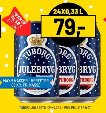 Priss Tuborg julebryg tilbud