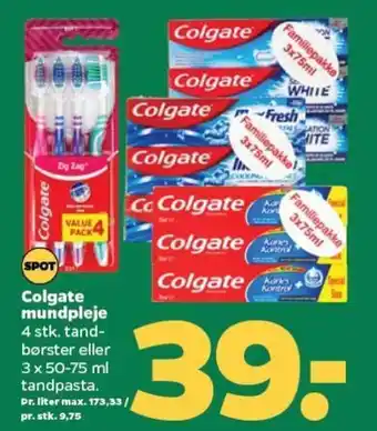 Netto Colgate mundpleje tilbud