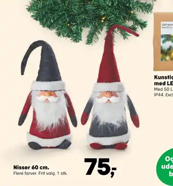 Kvickly Nisser 60 cm tilbud
