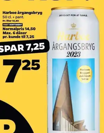 Netto Harboe årgangsbryg tilbud