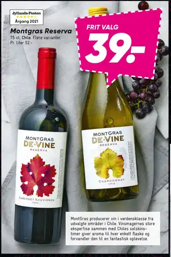 Bilka Montgras reserva tilbud