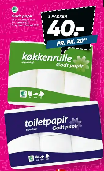 Bilka Godt papir tilbud