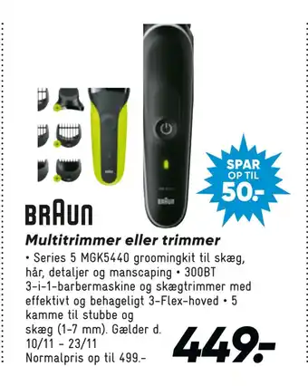 Bilka Multitrimmer eller trimmer tilbud