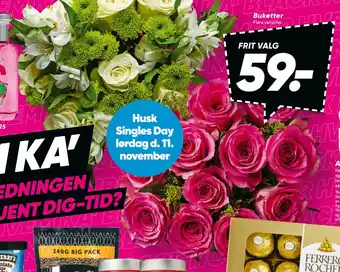 Bilka Buketter tilbud