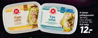 Bilka K-salat pålægssalat tilbud