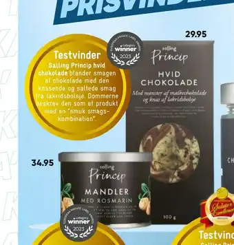Bilka Salling princip hvid chokolade tilbud