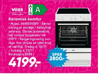 Bilka Keramisk komfur tilbud