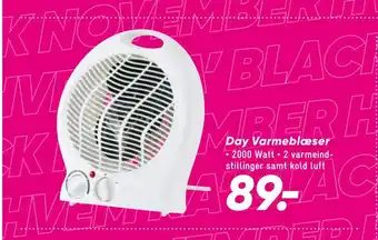 Bilka Day varmeblæser tilbud