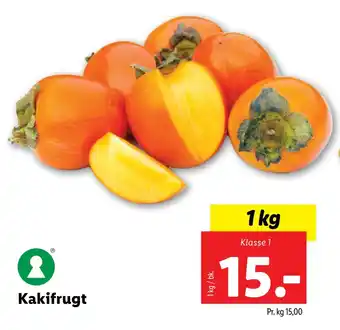 Lidl Kakifrugt tilbud