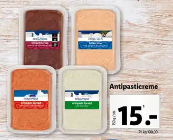 Lidl Antipasticreme tilbud