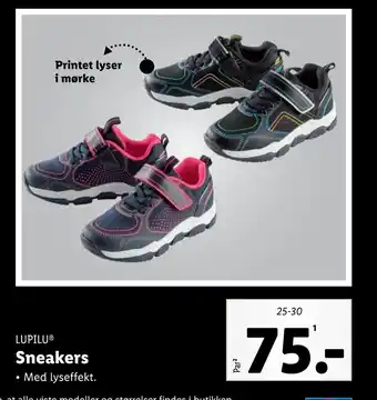 Lidl Sneakers tilbud