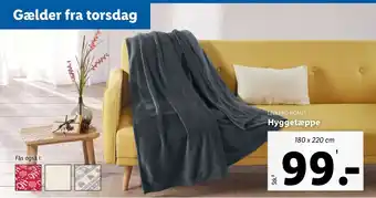 Lidl Hyggetæppe tilbud