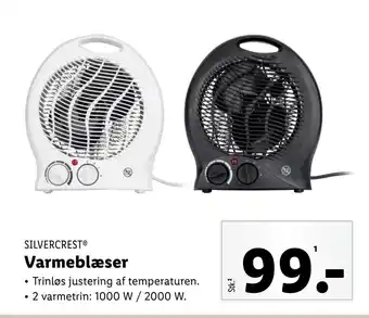 Lidl Varmeblæser tilbud