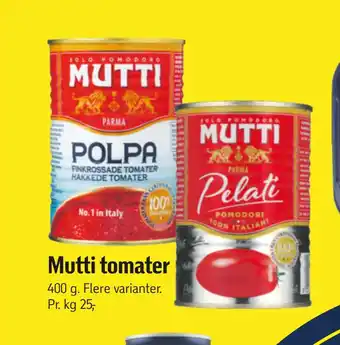Føtex Mutti tomater tilbud