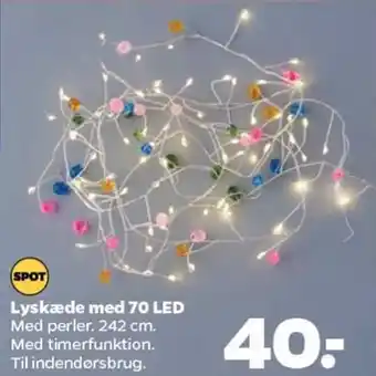 Netto Lyskæde med 70 LED tilbud