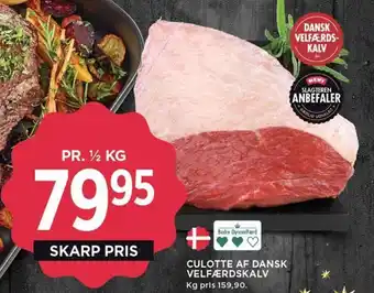 MENY CULOTTE AF DANSK VELFÆRDSKALV tilbud