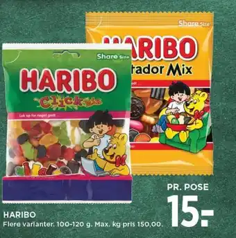 MENY HARIBO tilbud
