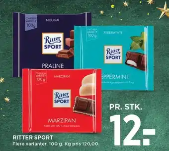 MENY RITTER SPORT tilbud
