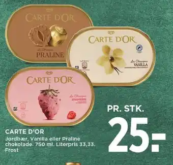 MENY CARTE D'OR tilbud