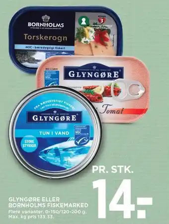 MENY GLYNGØRE ELLER BORNHOLMS FISKEMARKED tilbud