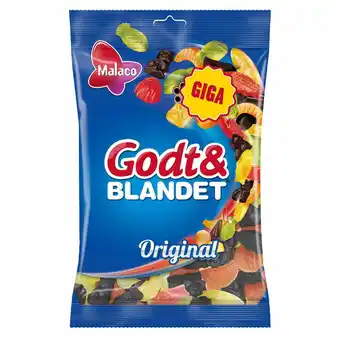 Fleggaard Malaco godt og blandet original 900 g tilbud