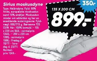 Sirius moskusdyne