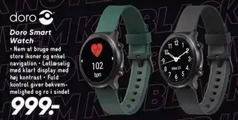 Bilka Doro smart watch tilbud